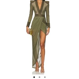 Revolve Zhivago Sheer Eye Of Horus Gown